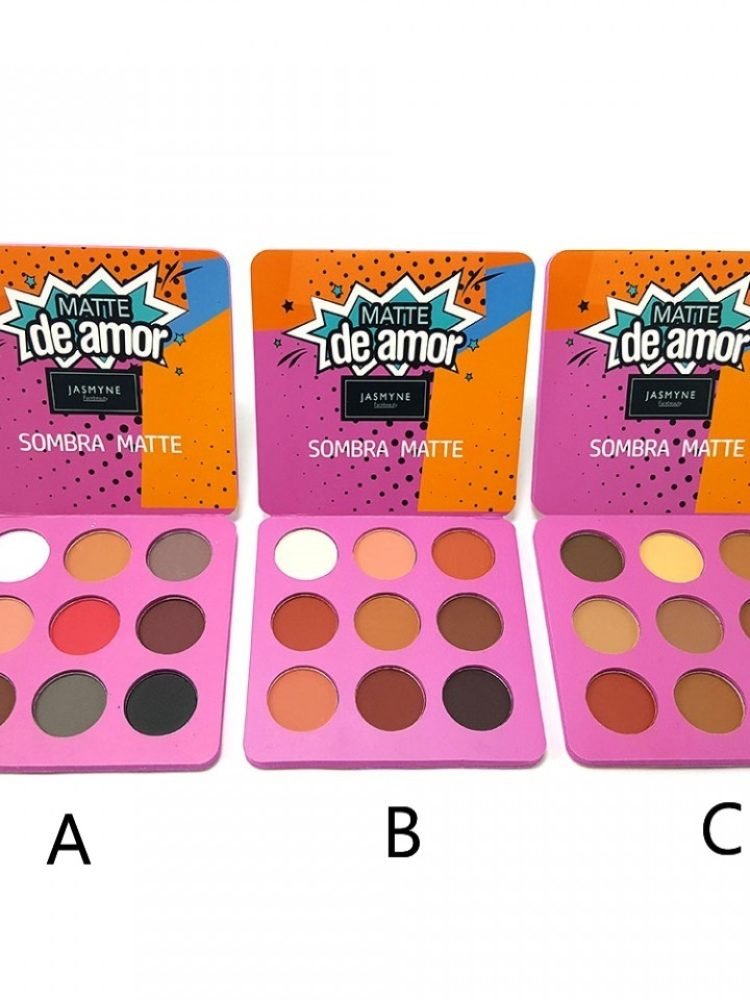 Paleta de Sombras Matte de Amor Jasmyne