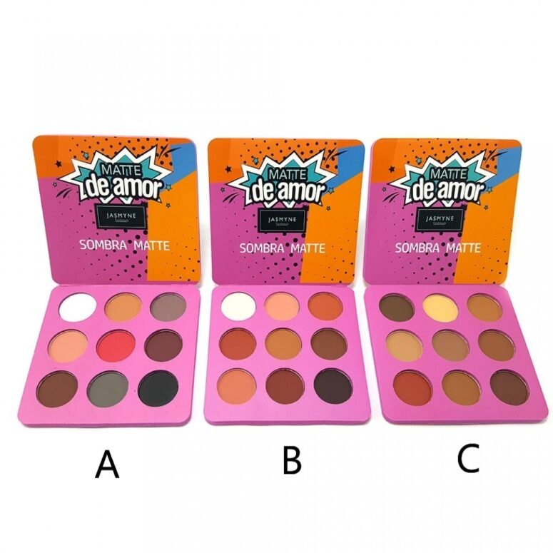 Paleta de Sombras Matte de Amor Jasmyne