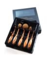 Kit de Pincéis Oval Rosé Expert Maria Margarida